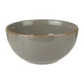 Churchill Stonecast Round Soup Bowls Peppercorn Grey 132mm - Image 1