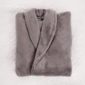 Mitre Comfort Vienna Bathrobe Grey L - Image 3