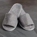 Mitre Luxury Curzon Open Toe Slippers Grey - Image 1