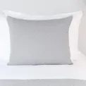 Mitre Essentials Quilted Waffle Cushion Cover Grey - Image 1