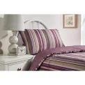 Mitre Essentials Fiorella Duvet Cover Aubergine Single - Image 1