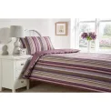 Mitre Essentials Fiorella Duvet Cover Aubergine Single - Image 2