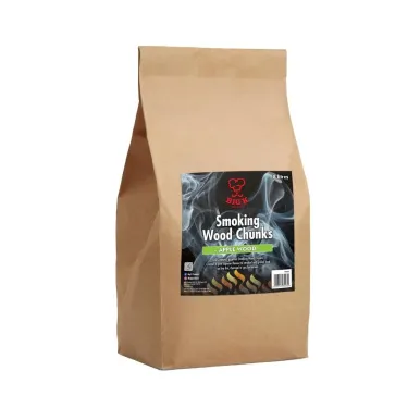 Big K Smoking Wood Chips Apple Wood Chunks 8Ltr