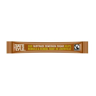 Tate & Lyle Fairtrade Demerara Sugar Sticks (1000 Pack)