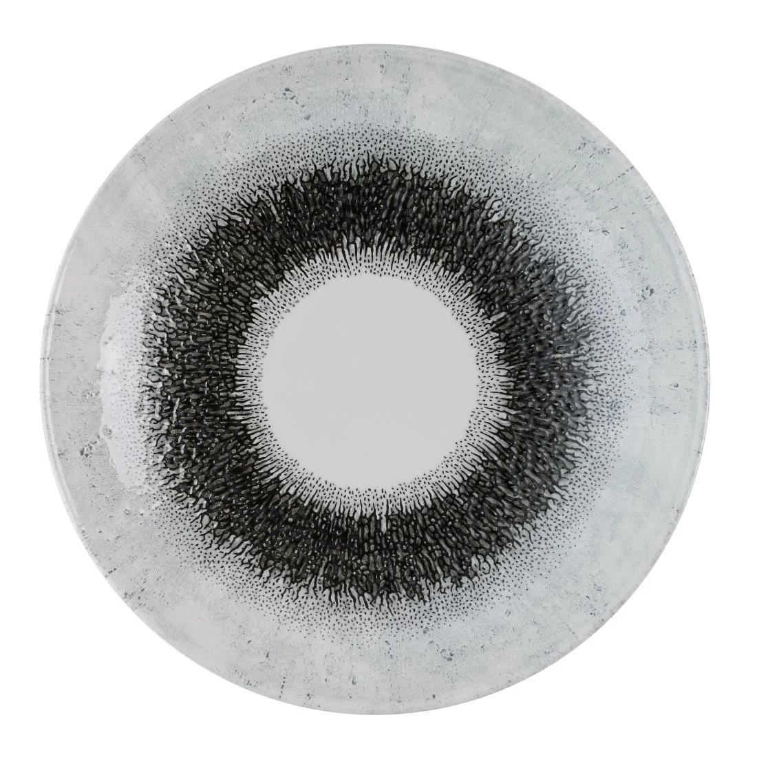 Churchill Studio Prints Fusion Black Evolve Coupe Bowls 247mm (12 Pack) - Image 1