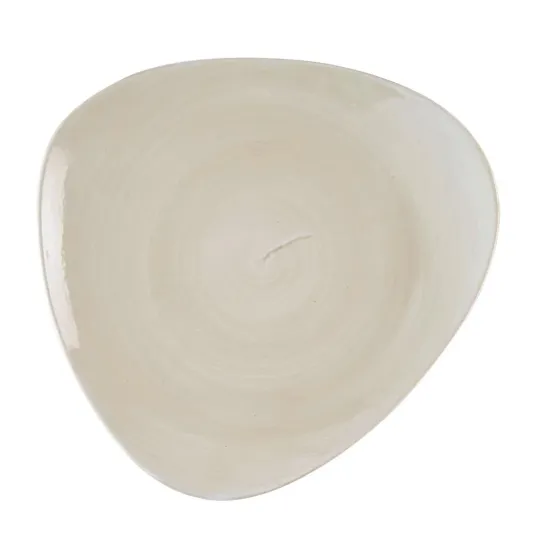 Churchill Stonecast Canvas Natural Lotus Plates 254mm (12 Pack)