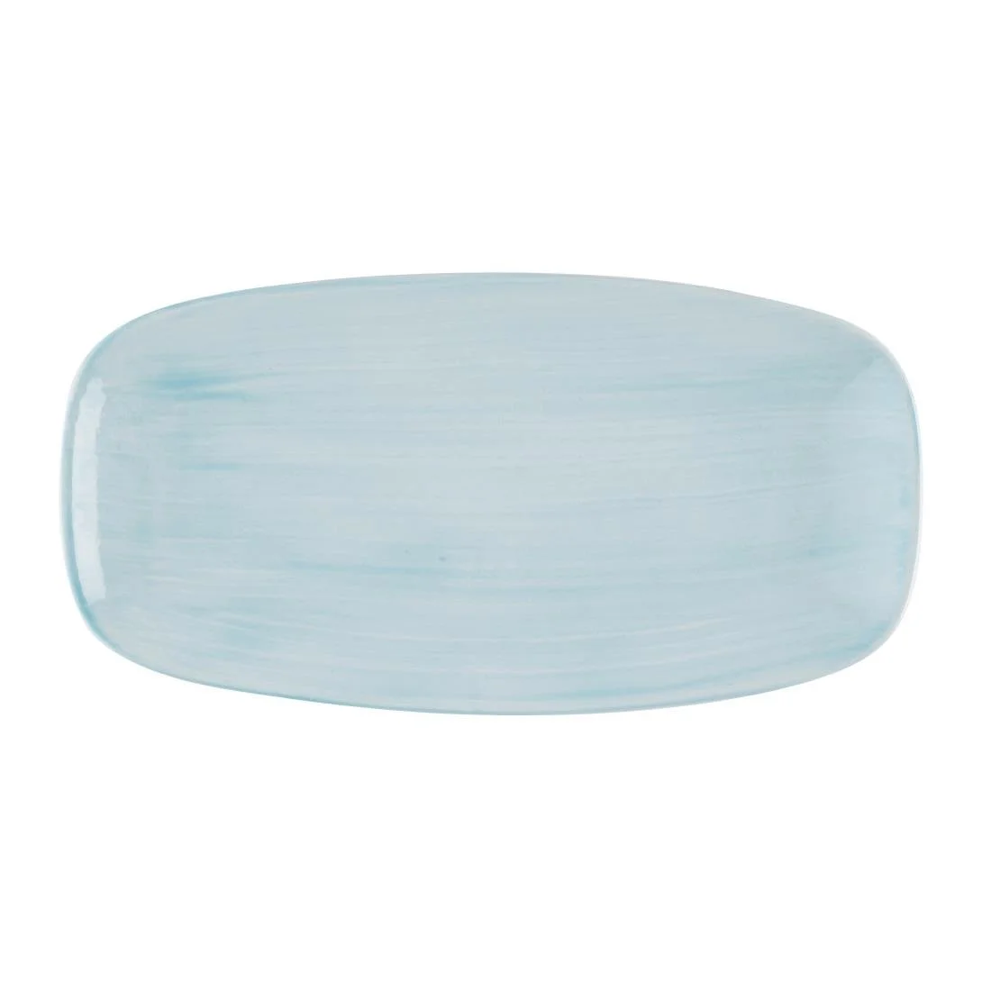Churchill Stonecast Canvas Breeze Chefs Oblong Plates 288x152mm (12 Pack) - Image 1