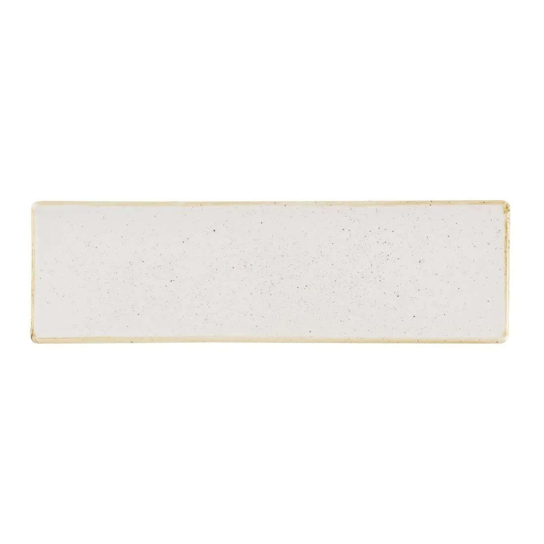 Churchill Stonecast Barley White Oblong Plates 300 x 90mm (6 Pack)