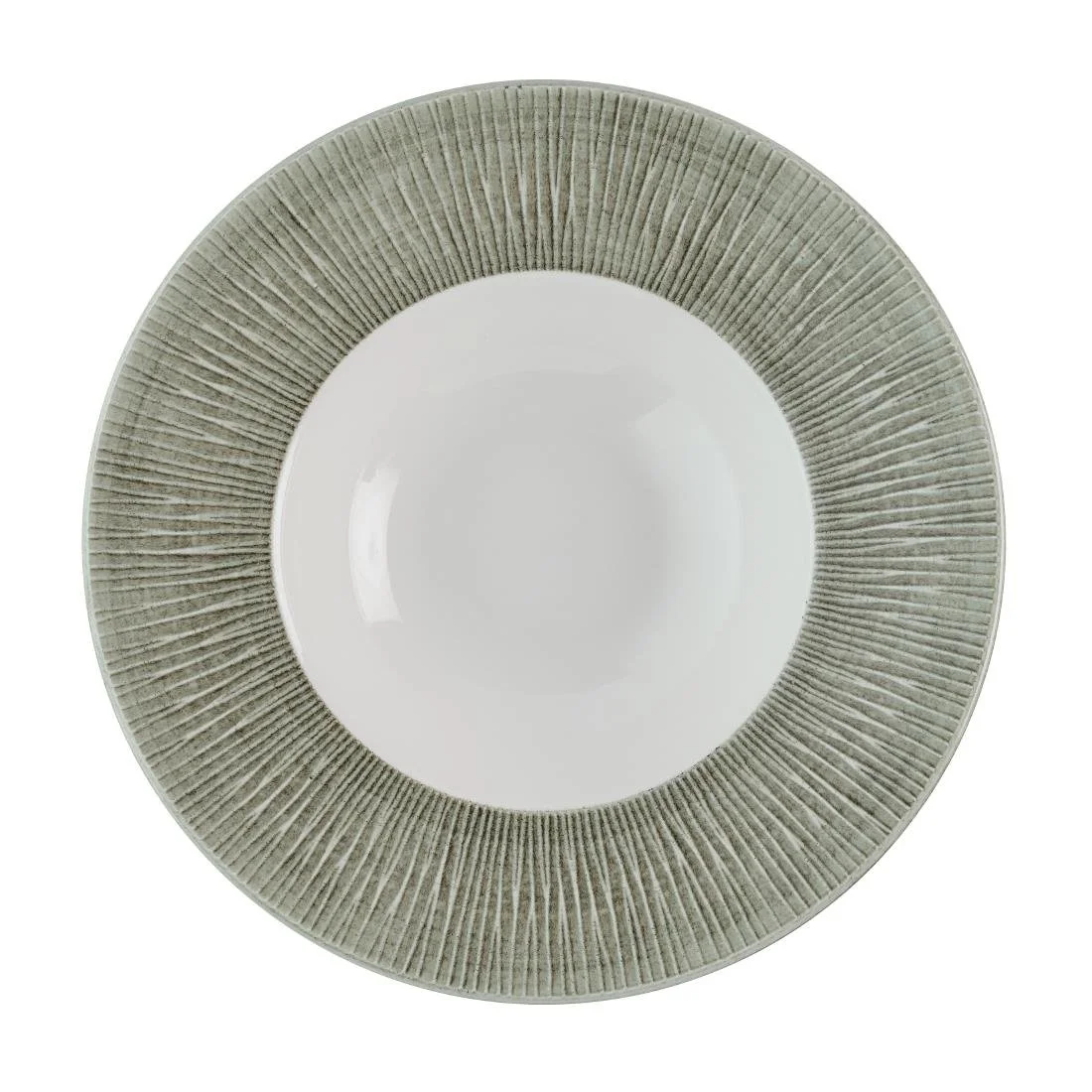Churchill Bamboo Ceramic Spinwash Alpine Wide Rim Bowls 231mm (12 Pack) - Image 1