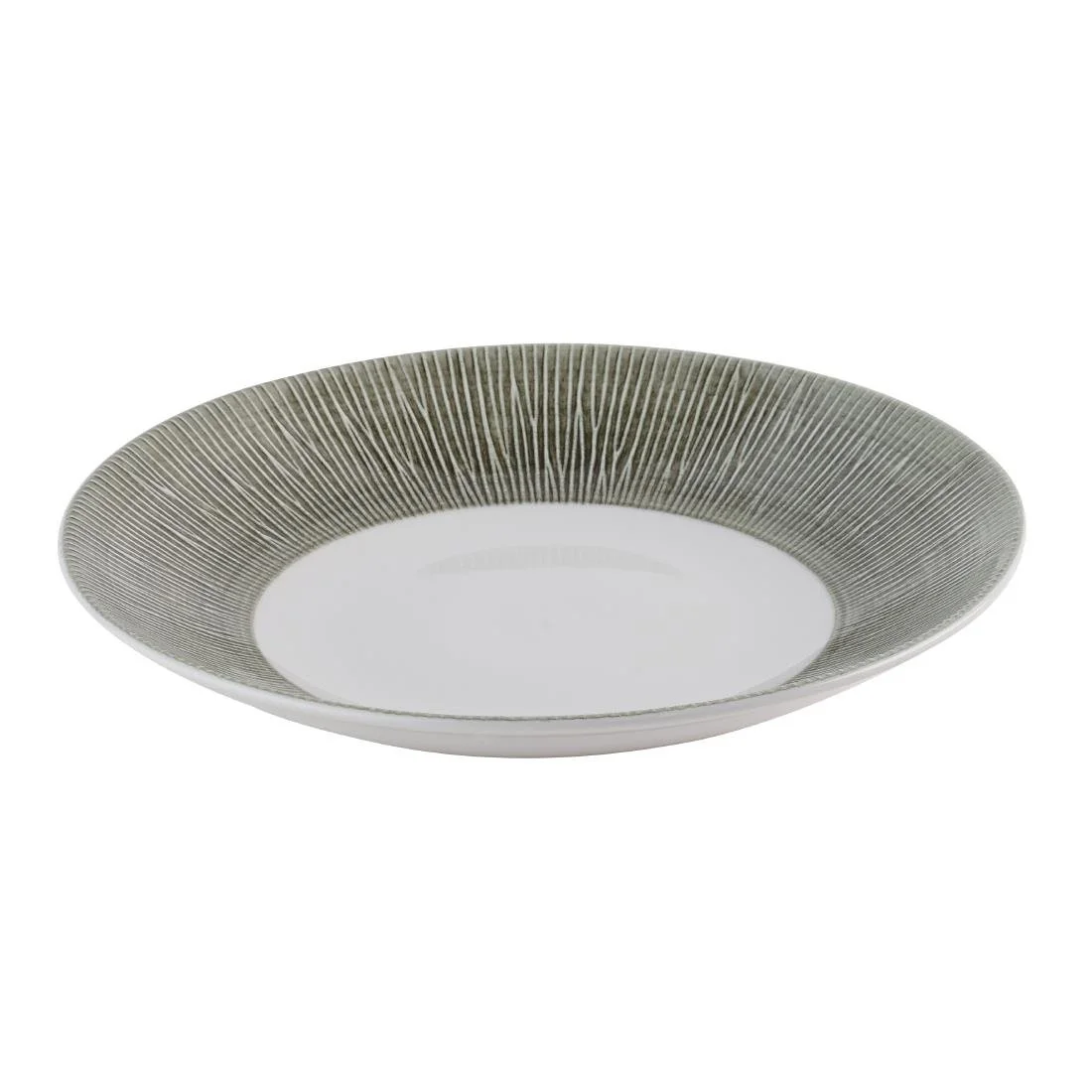 Churchill Bamboo Ceramic Spinwash Alpine Deep Coupe Plates 268mm (12 Pack) - Image 3