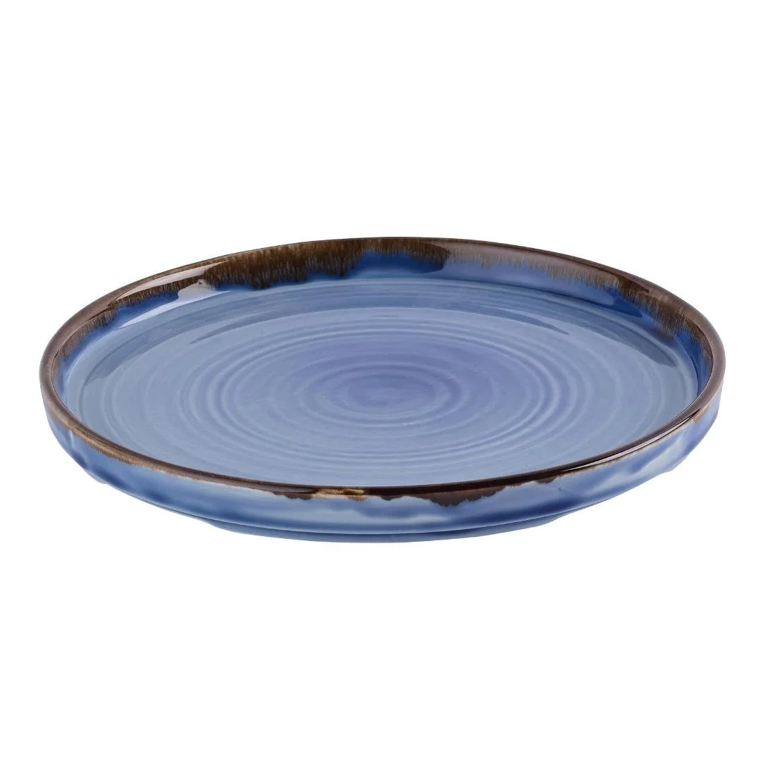 Dudson Harvest Indigo Walled Plates 210mm (6 Pack) - Image 4