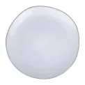Olympia Raw Recycled Clay Coupe Plates Charcoal 220mm (6 Pack) - Image 1