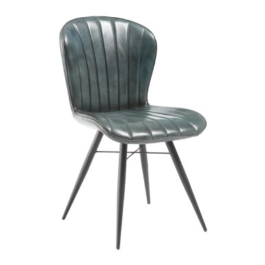 Lena Side Chair Steel Grey (Pack of 2)