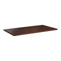 Solid Ash Dark Walnut Rectangular Table Top 1200x700mm - Image 1