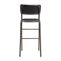 Tavo Stacking Bar Stool Vintage Black (Pack of 2)