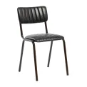 Tavo Stacking Side Chair Vintage Black (Pack of 2) - Image 1