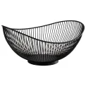 APS Svart Black Mesh Basket 295x255x135mm - Image 1