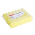 Jantex Heavy Duty Non-Woven Cloths Yellow (25 Pack) - Image 1
