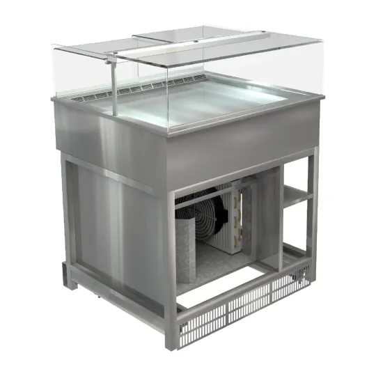 Cossiga LP PLUS Refrigerated Patisserie Display w/Ambient Storage