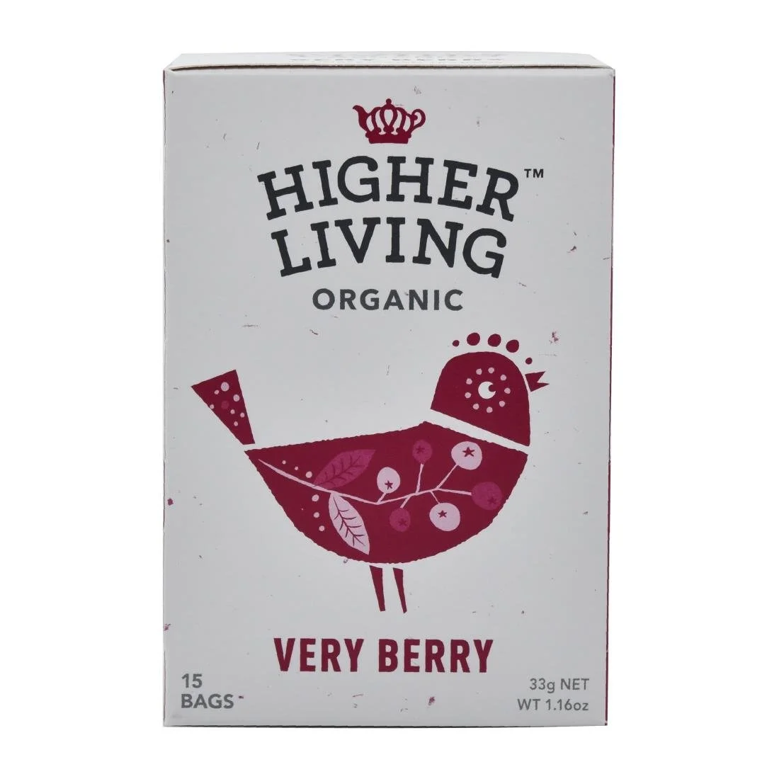 Higher Living Very Berry Organic Teabags (60 Pack) - Image 1