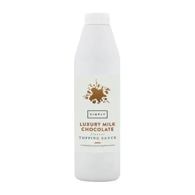 Simply Luxury Milk Chocolate Topping Sauce 1kg