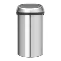Brabantia Touch Bin Matt Steel 60Ltr - Image 1