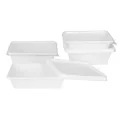 Fiesta Compostable Bagasse Lids for Bagasse Container Bases (100 Pack) - Image 4