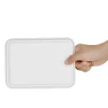 Fiesta Compostable Bagasse Lids for Bagasse Container Bases (100 Pack) - Image 5