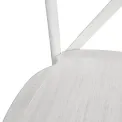 Bolero Manhattan Cross-Back Resin Chairs Limewash (4 Pack) - Image 4