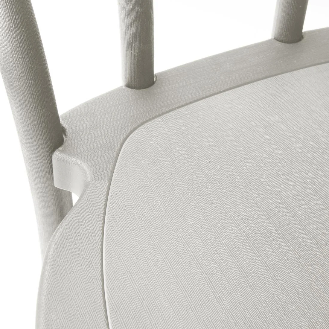 Bolero Soho Bentwood Style Resin Chairs Limewash (4 Pack) - Image 4