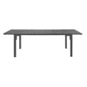Bolero Valletta Grey Slatted Extendable Outdoor Dining Table - Image 3