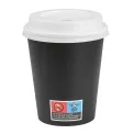Nisbets Essentials Hot Cups and Lids Pack 8oz (350 Pack) - Image 2