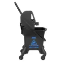 Jantex 20Ltr Tall Mop Bucket and Wringer Blue Print - Image 2