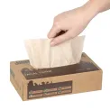 Jantex Green 100% Recycled Facial Tissues 100 Sheets (36 Pack) - Image 6