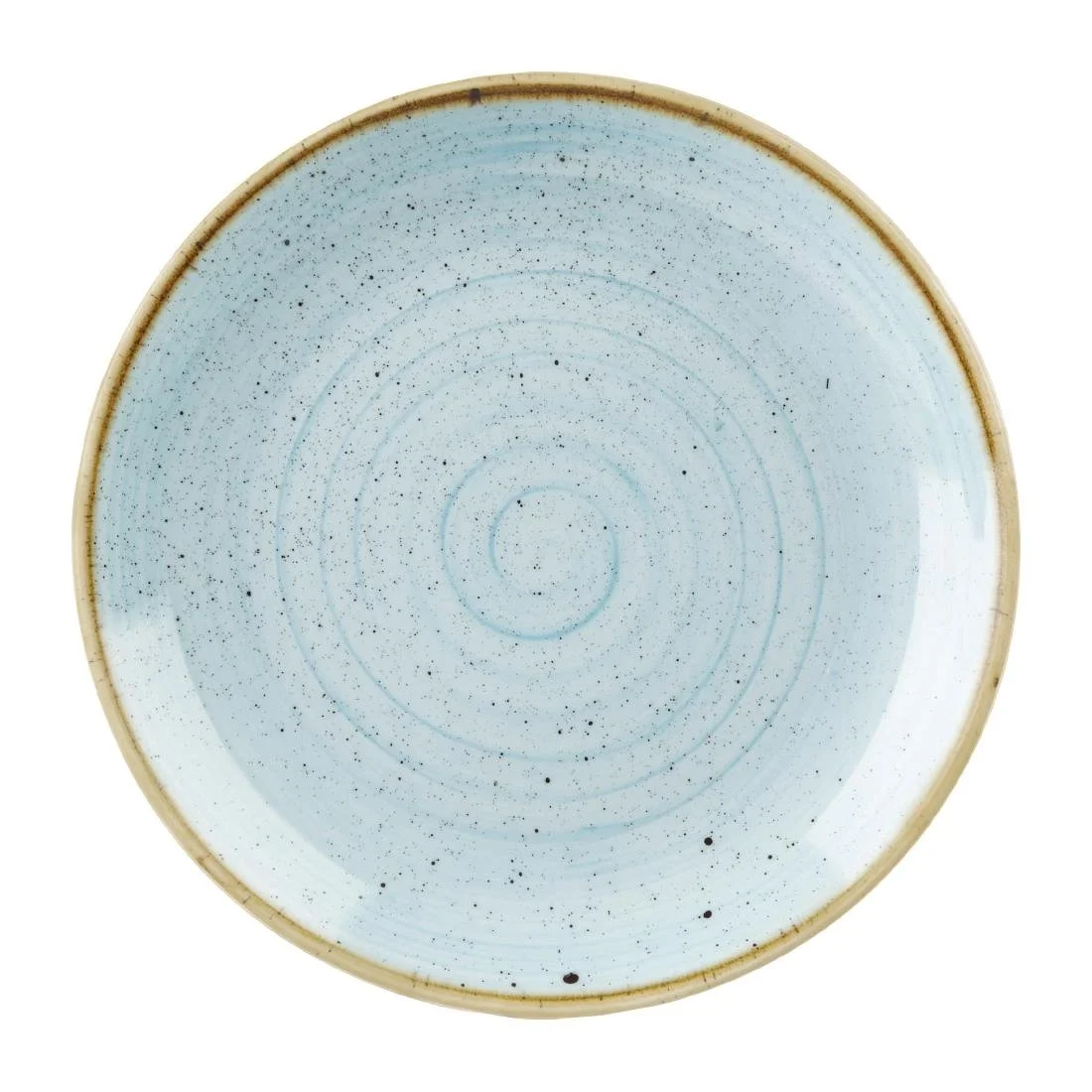 Churchill Stonecast Duck Egg Coupe Plates 228mm (12 Pack)