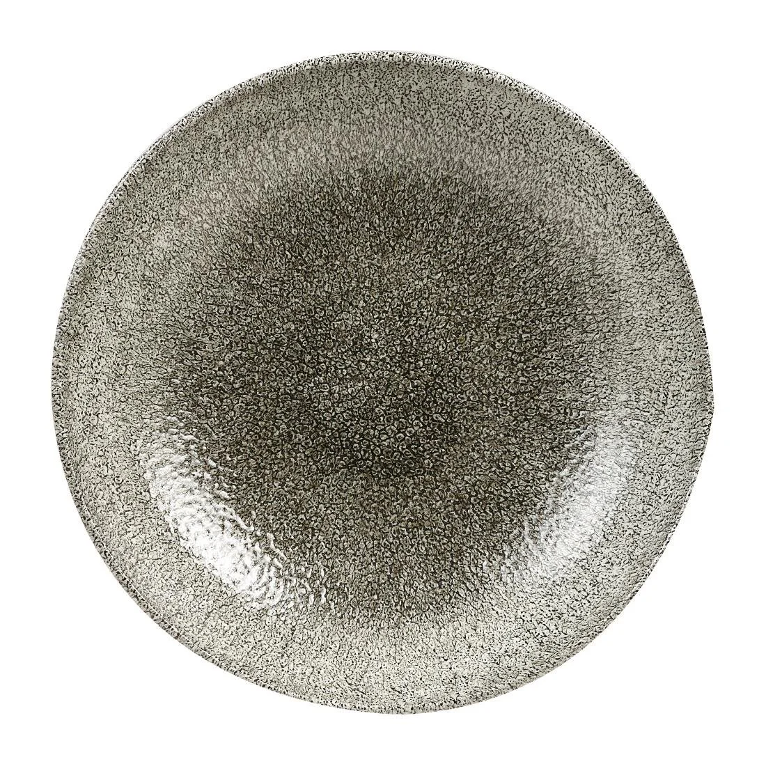 Churchill Studio Prints Raku Quartz Black Evolve Deep Coupe Bowls 203mm (6 Pack) - Image 1