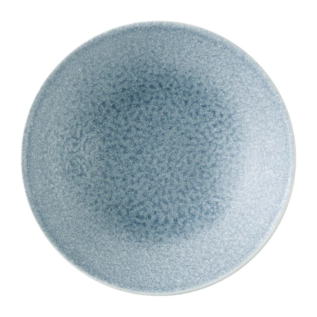 Churchill Studio Prints Raku Topaz Blue Evolve Deep Coupe Bowls 203mm (6 Pack) - Image 1