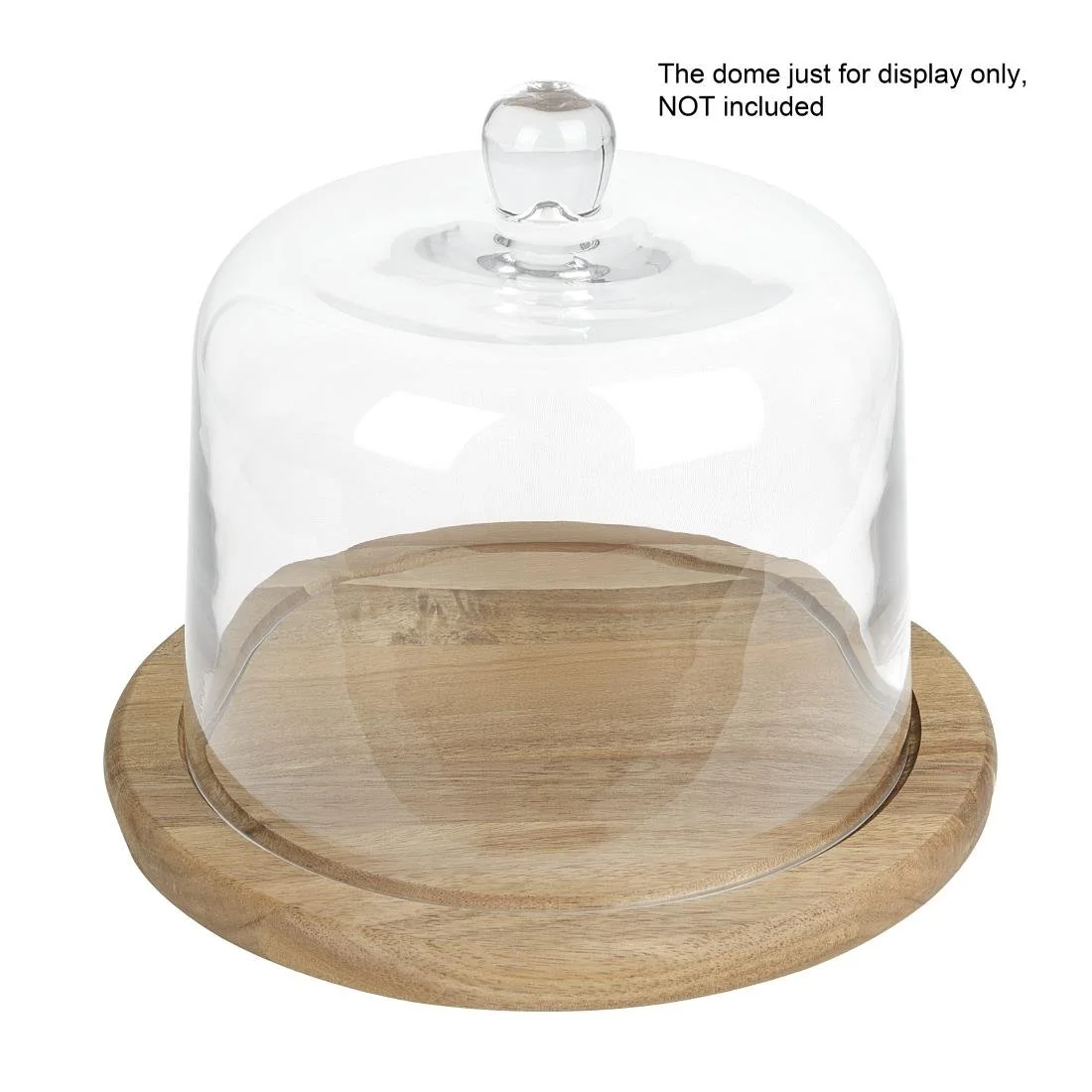 Olympia Round Acacia Wood Board for HW798 200mm Dome 246x20mm - Image 7