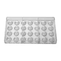 Pavoni 25x12mm Hemisphere Mould 275x175mm - Image 3