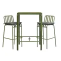 Tenby Outdoor Poseur Set in Jade (2 Poseur Sets Pack) - Image 1
