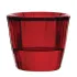 Utopia Ribbed Red Nightlight Holders (12 Pack)
