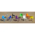Origin POP Chair Marine Blue 480x500x790mm (2 Pack) - Image 3