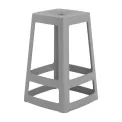 Origin Base Mid Stool Mouse Grey 430x430x560mm (2 Pack) - Image 1