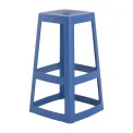 Origin Base High Stool Violet Blue 450x450x750mm (2 Pack) - Image 1