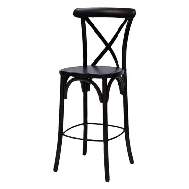 Bristol Bar Chair in Dark Walnut