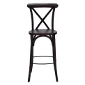 Bristol Bar Chair in Dark Walnut - Image 3