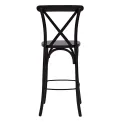 Bristol Bar Chair in Dark Walnut - Image 2