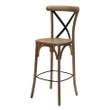 Bristol Bar Chair in Weathered Oak - Image 1