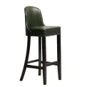 Kilsby Bar Chair in Dark Walnut with Bison Cedar Seat - Image 3