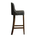 Kilsby Bar Chair in Vintage with Shetland Smoke Seat - Image 4